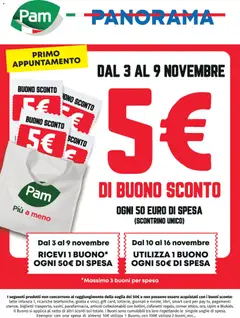Anteprima del volantino Panorama Buono sconto catalogo valido a partire dal 03.11.2025