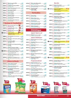 Maximo - Prévisualisation de Maximo catalogue epicerie valide à partir de 23.01.2026 | Page: 55