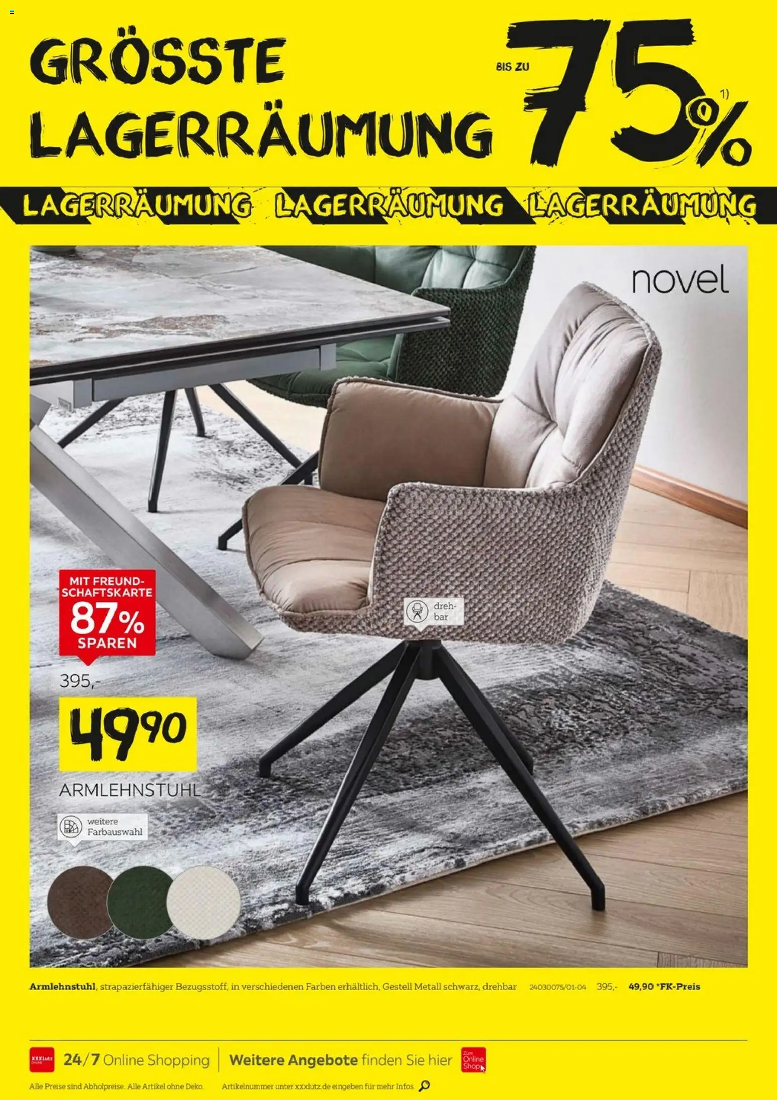 XXXL Lutz - Größte Lagerräumungsverkauf – gültig ab 09.11.2025 | Seite: 8