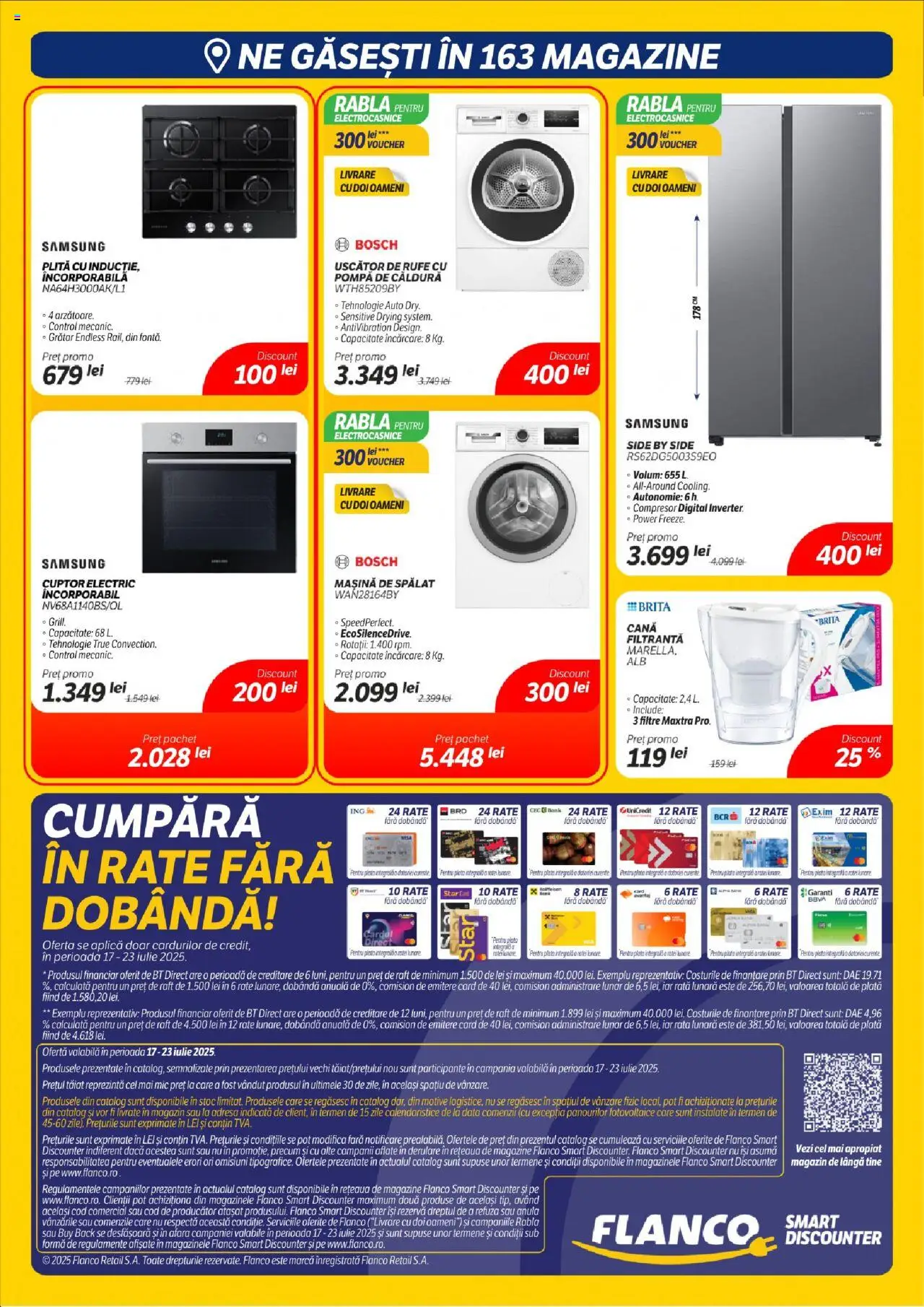 Catalog Flanco – valabil de la 17.07.2025 | Pagină: 20 | Produse: Mașină De Spălat, Uscător, Cuptor, Rață