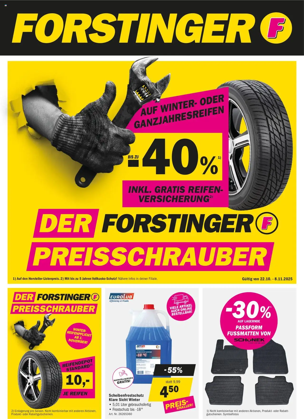 Forstinger Flugblatt gültig ab 22.10.2025 | Seite: 1