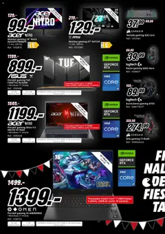 Media Markt folleto │ válido desde el 24.07.2025 | Página: 33 | Productos: Ratón gaming, Teclado, Auriculares, Silla