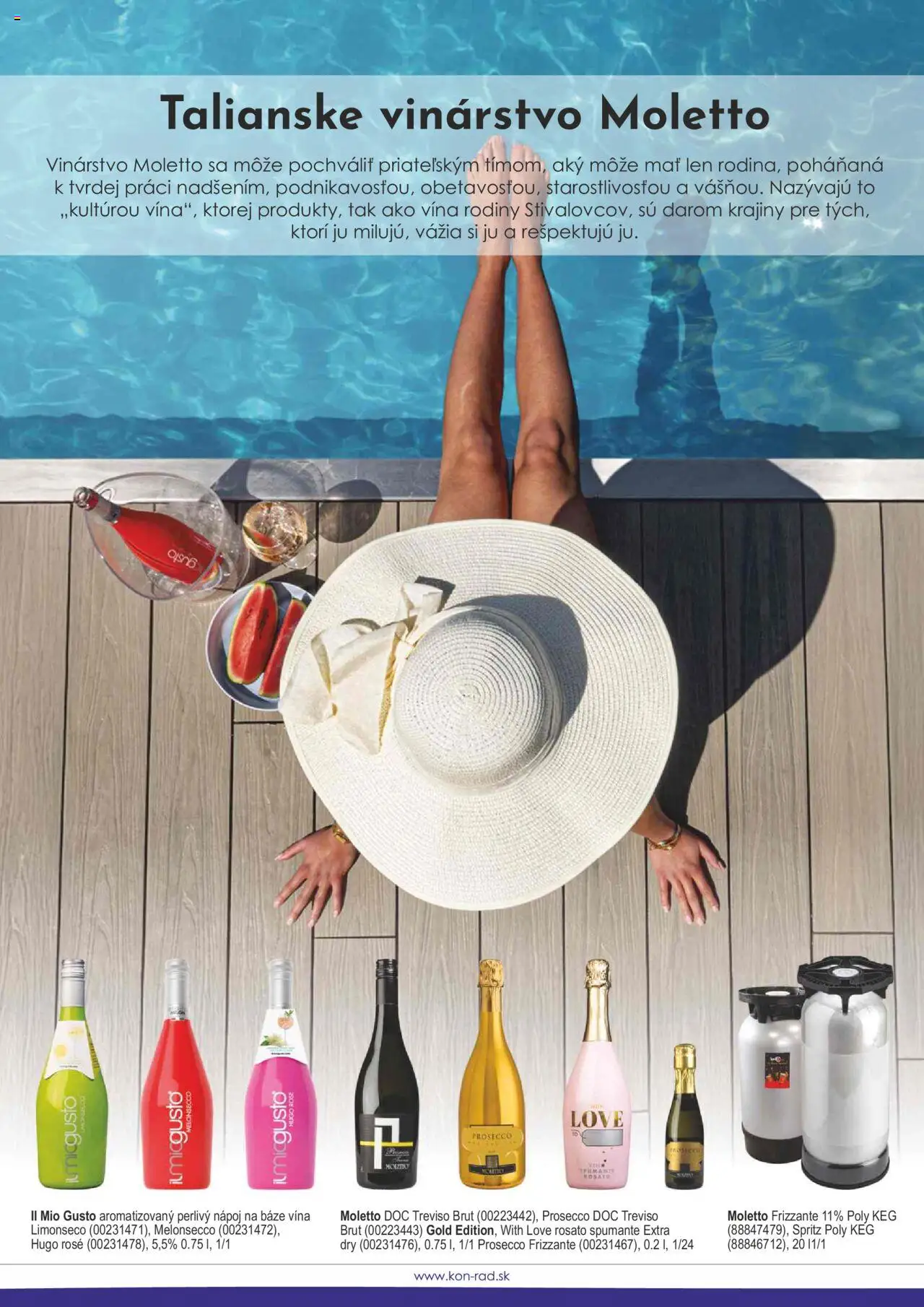 Nové KON - RAD akcie – leták je platný od 01.05.2025 | Strana: 30 | Produkty: Prosecco