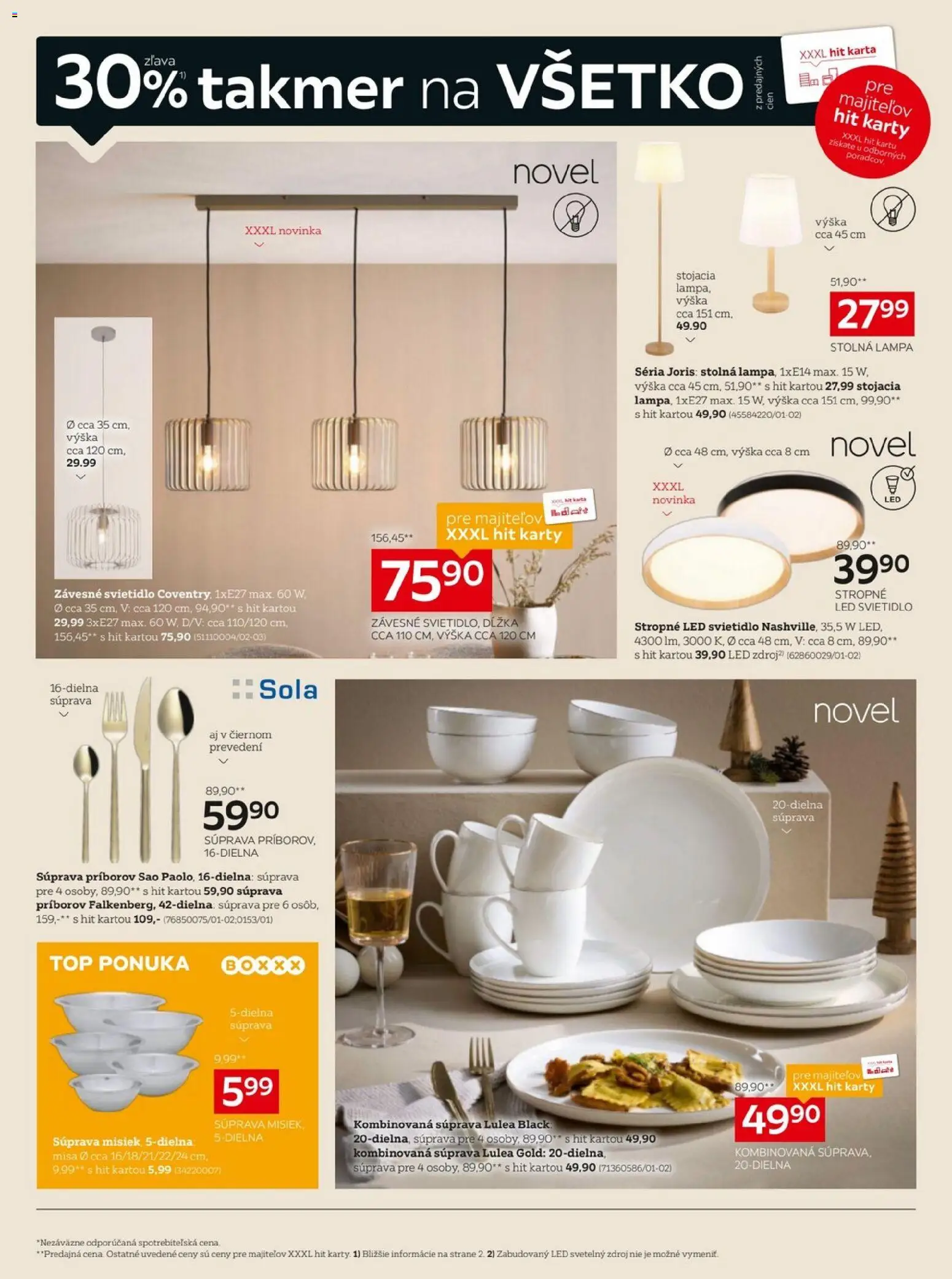 Nové XXXLutz akcie – leták je platný od 24.11.2025 | Strana: 10 | Produkty: Lampa, Závesné svietidlo, Stolná lampa, Svietidlo