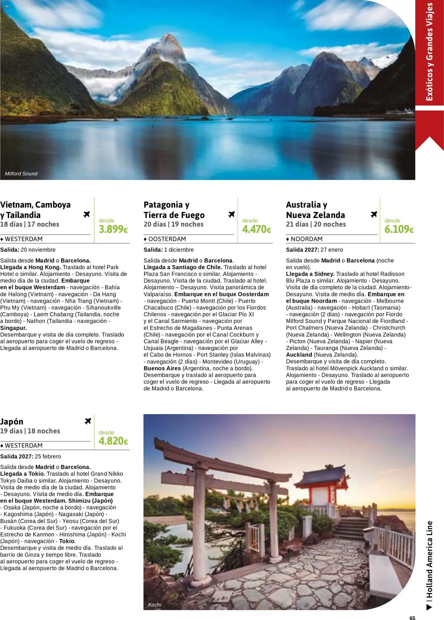 Viajes El Corte Inglés Semana del Crucero │ válido desde el 07.01.2026 | Página: 66 | Productos: Navegación