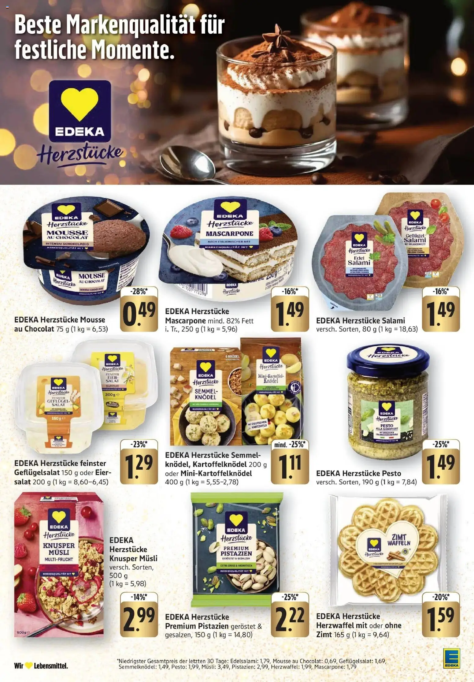 Edeka prospekt Pfungstadt	 – gültig ab 08.12.2025 | Seite: 22 | Produkte: Mascarpone, Eier, Pistazien, Waffeln