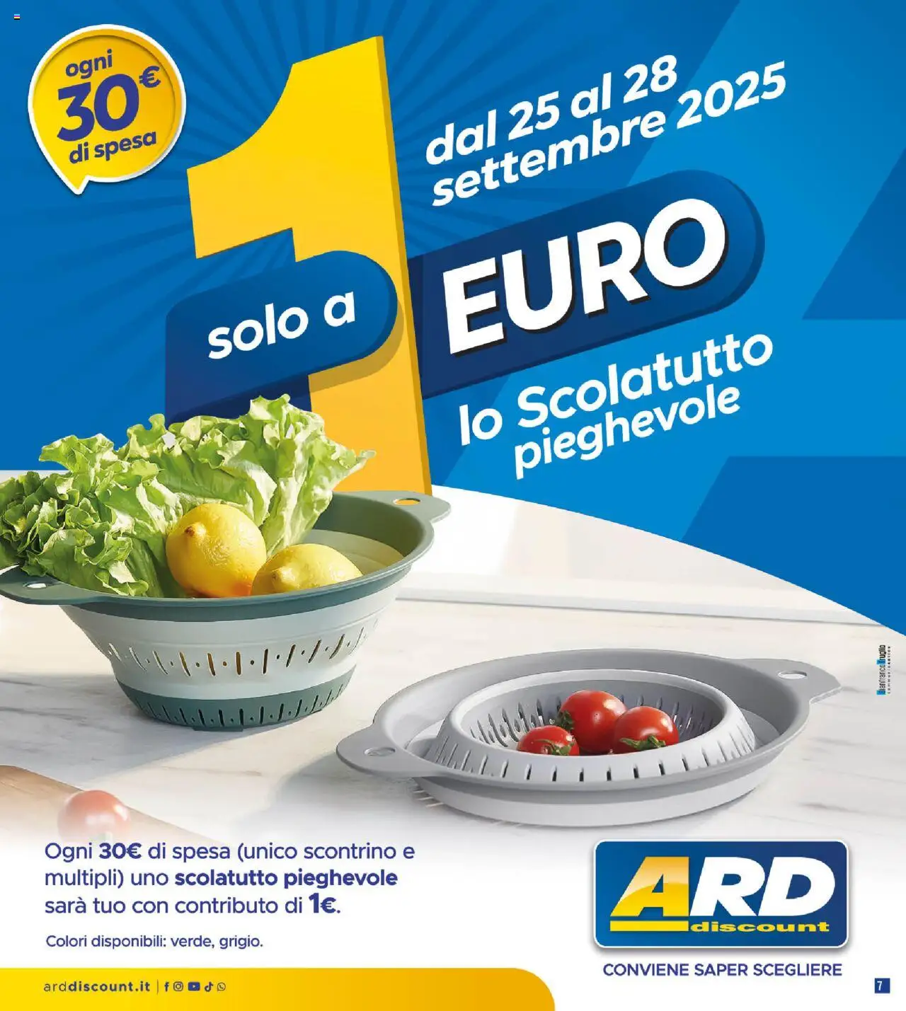 Volantino ARD Discount del 22.09.2025 | Pagina: 7