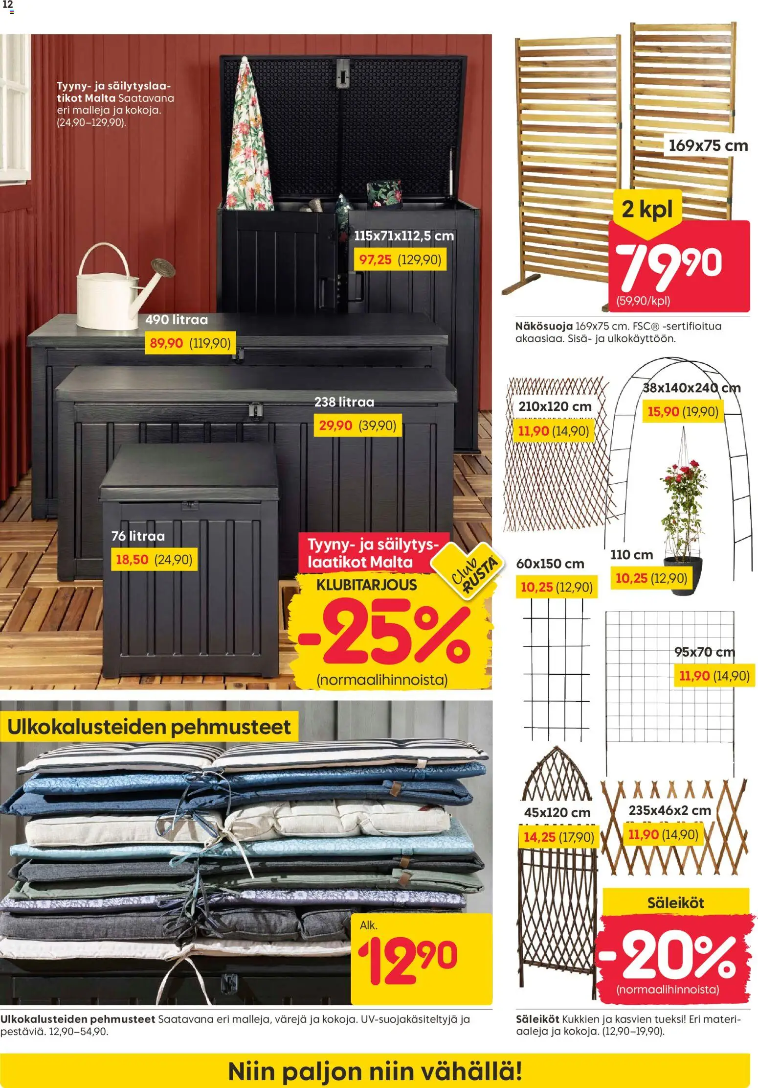 🛍️ Rusta tarjoukset alkaen 30/03/2026 » Katso huipputarjoukset ja säästä jo tänään! 💰 | Finland