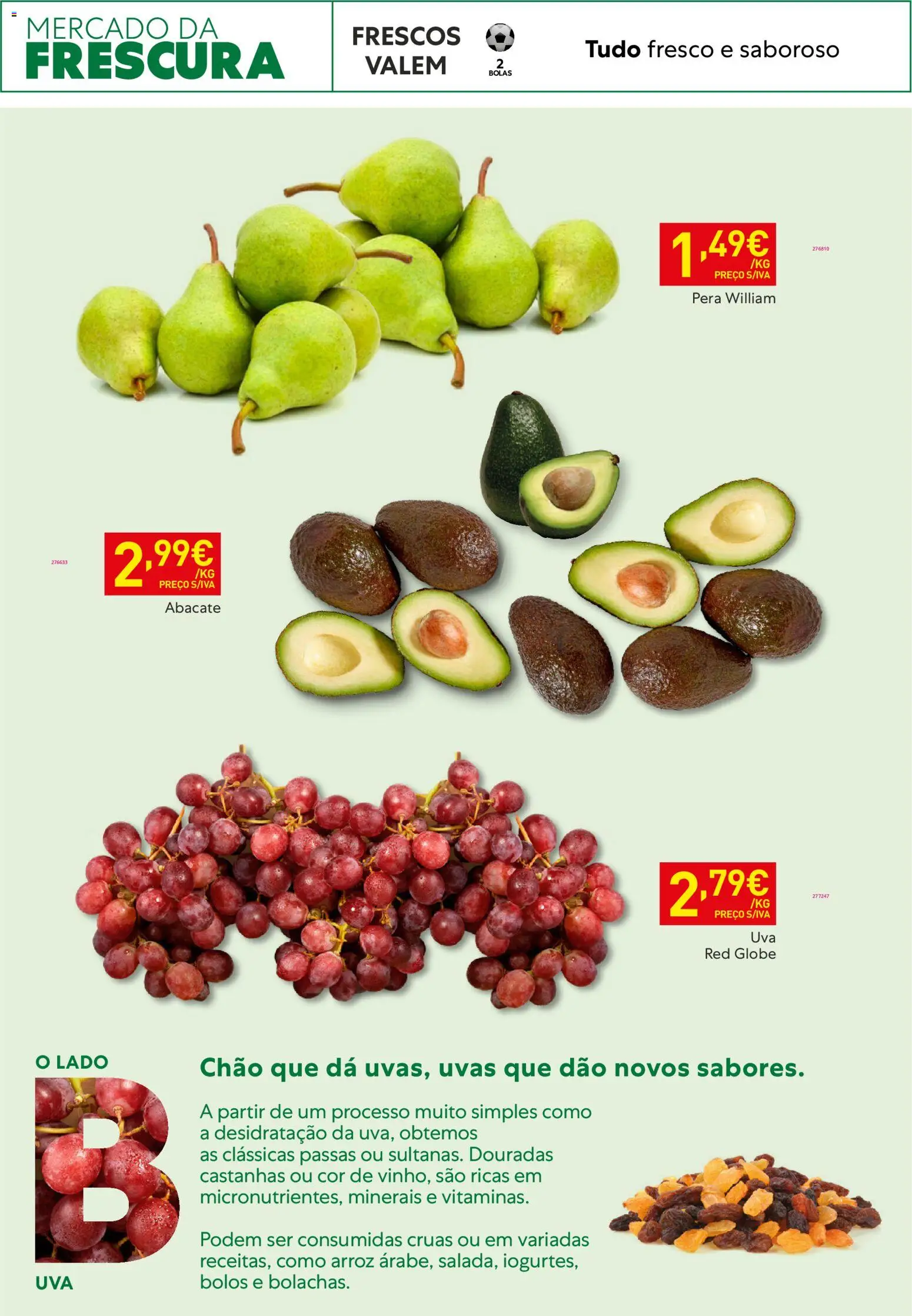 Recheio Horeca │ válido de 17.03.2026 | Página: 12 | Produtos: Castanhas, Abacate, Arroz, Uvas