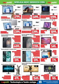 Pogląd oferty "Neopunkt gazetka" - ważna od 30.03.2026 | Strona: 3 | Produkty: Smartfon, Laptop, Tablet, Monitor