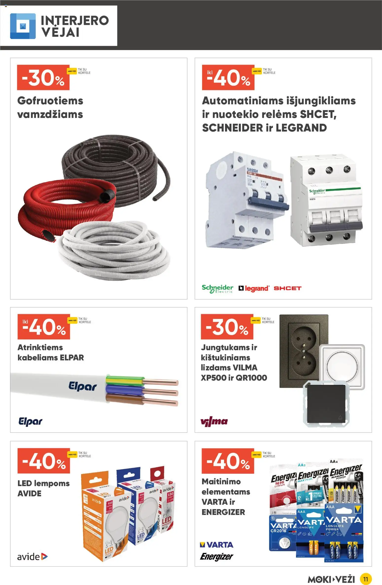 MOKI VEŽI akcijos nuo 08.01.2026 | Puslapis: 11