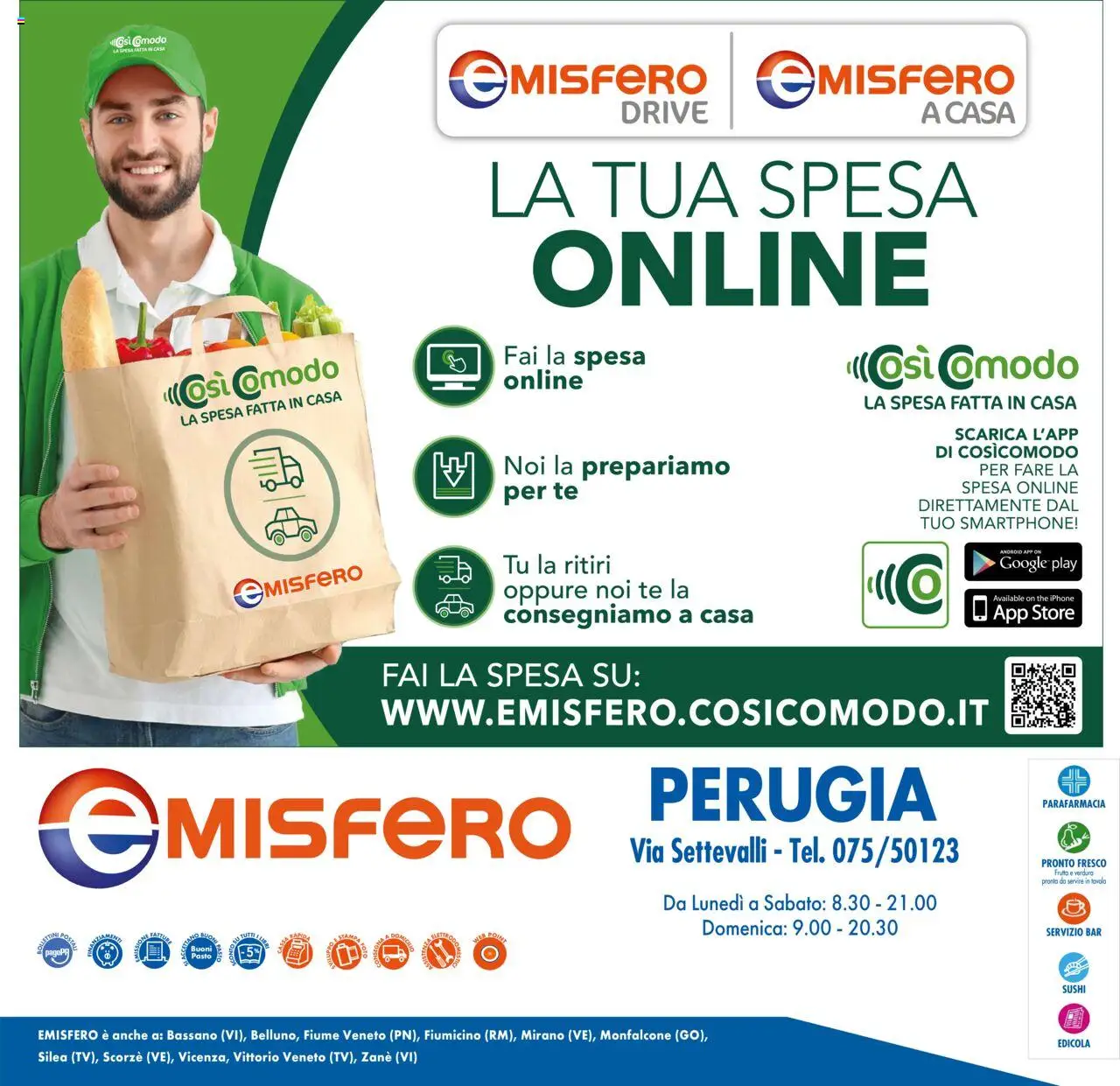 Volantino Emisfero del 25.09.2025 | Pagina: 40 | Prodotti: Iphone, The, Smartphone, Sushi