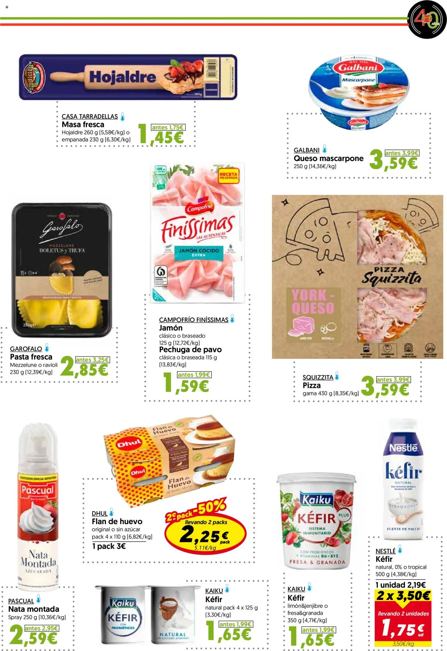 Hiper Usera folleto │ válido desde el 05.11.2025 | Página: 7 | Productos: Jamón, Jamón cocido, Pizza, Pasta