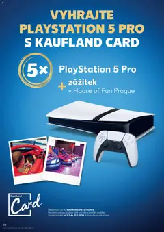 Náhled letáku PLAYSTATION 5 PRO S KAUFLAND CARD, Soutěž o 5x PlayStation 5 Pro + zážitek v House of Fun Prague od 21.01.2026 | Strana: 54
