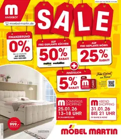 Möbel Martin Prospekt Sale  ab 14.01.2026 gültig