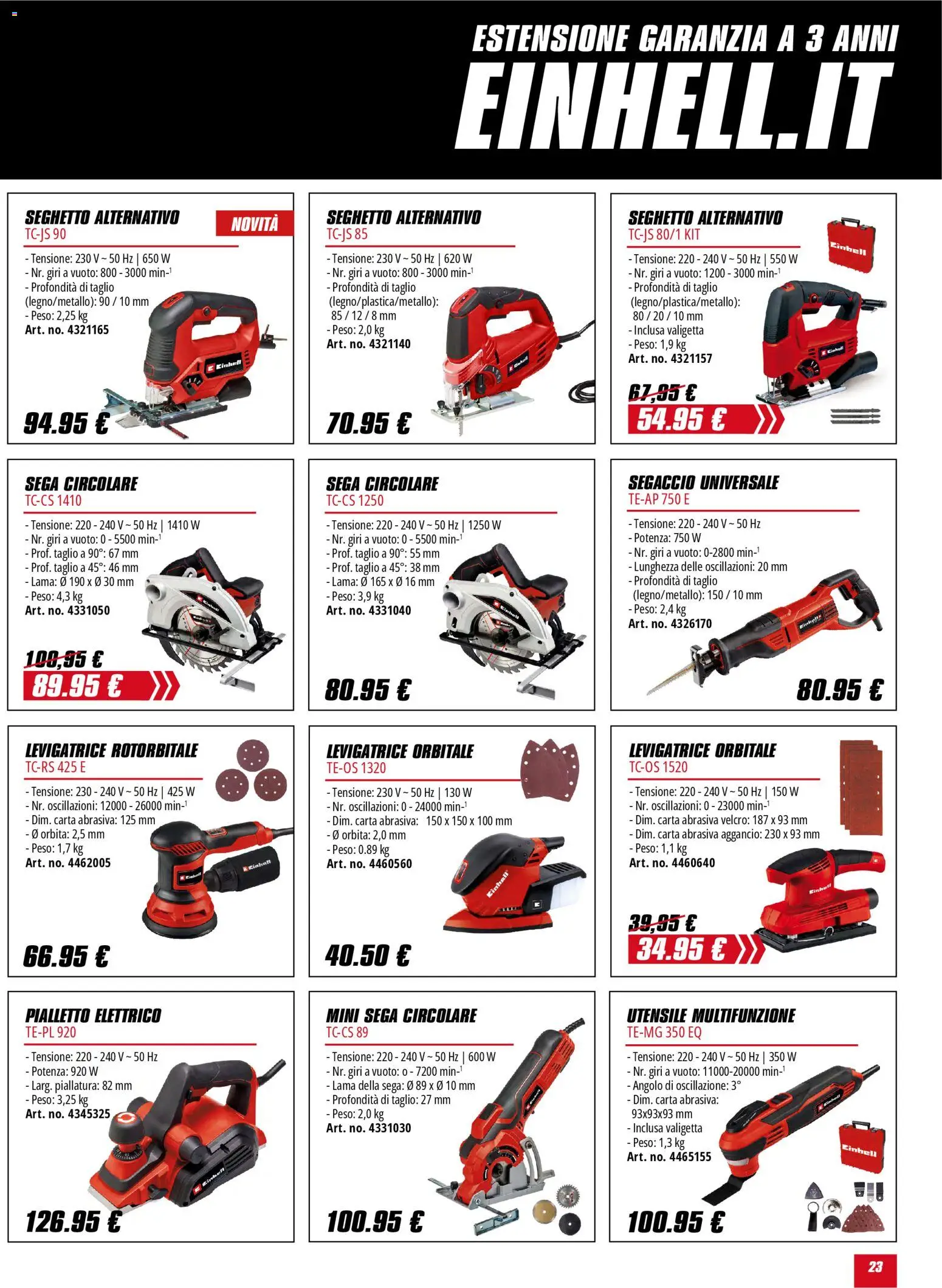 Volantino Einhell del 02.02.2026 | Pagina: 23