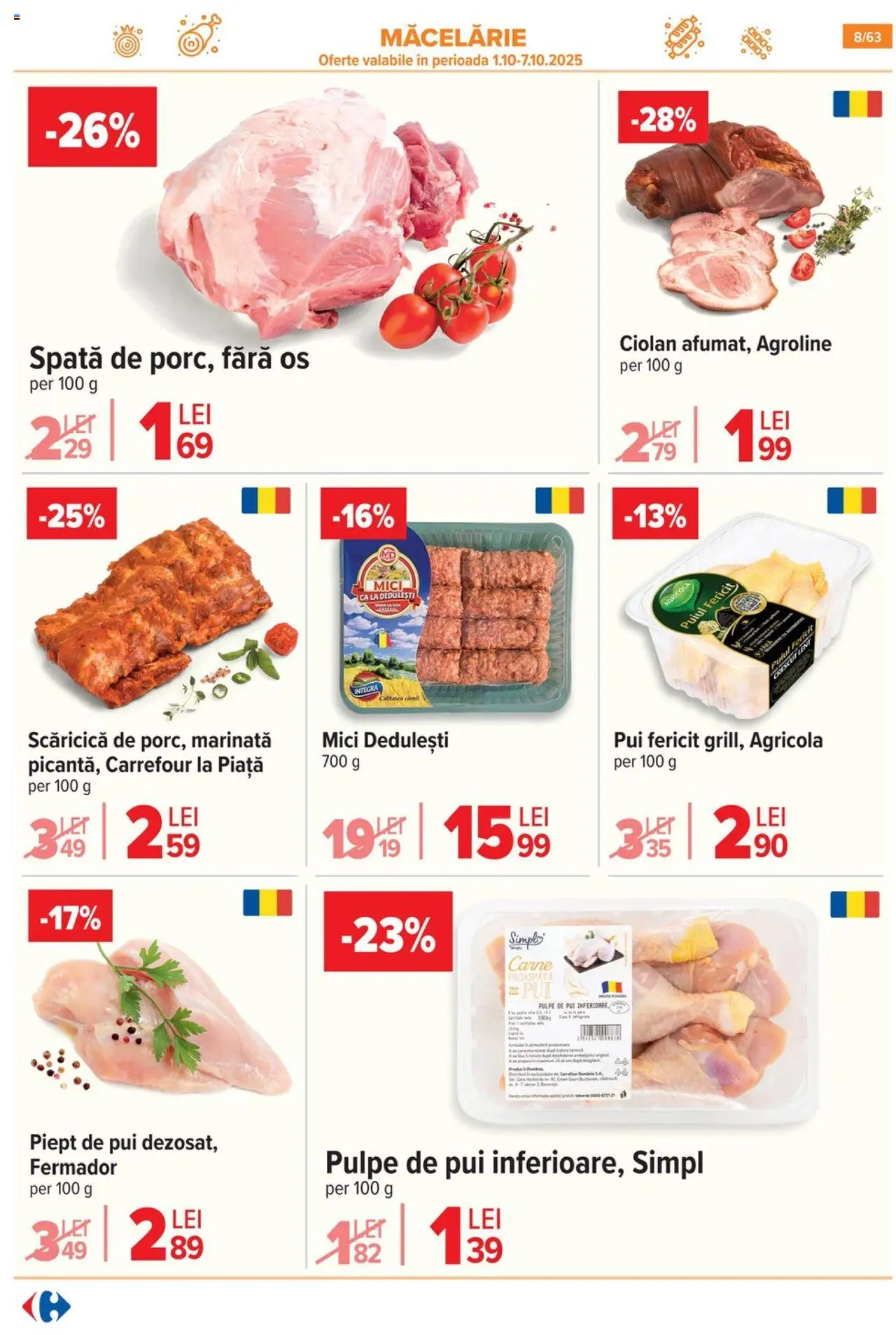 Noul catalog Carrefour – valabil de la 01.10.2025 | Pagină: 9 | Produse: Hacıyatmaz Kedi Oyuncağı, Mici