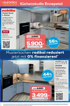Euronics  Küchenwerbung Berlet - gültig ab dem 14.07.2025 | Seite: 2 | Produkte: Miele, Theke, Armatur, Kuchen