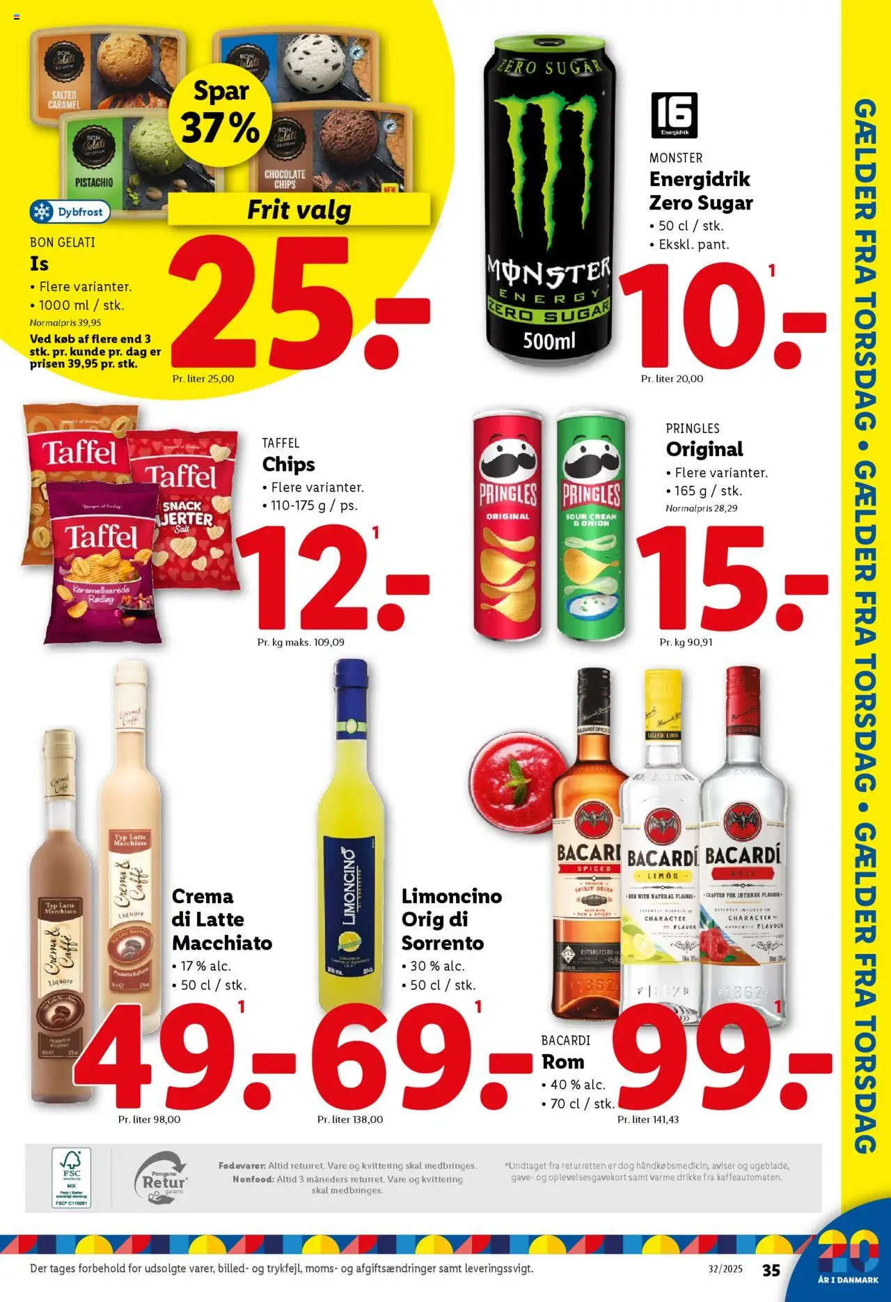 Lidl Tilbudsavis gyldig fra 03.08.2025 | Side: 29 | Produkter: Chips, Rødløg, Salt
