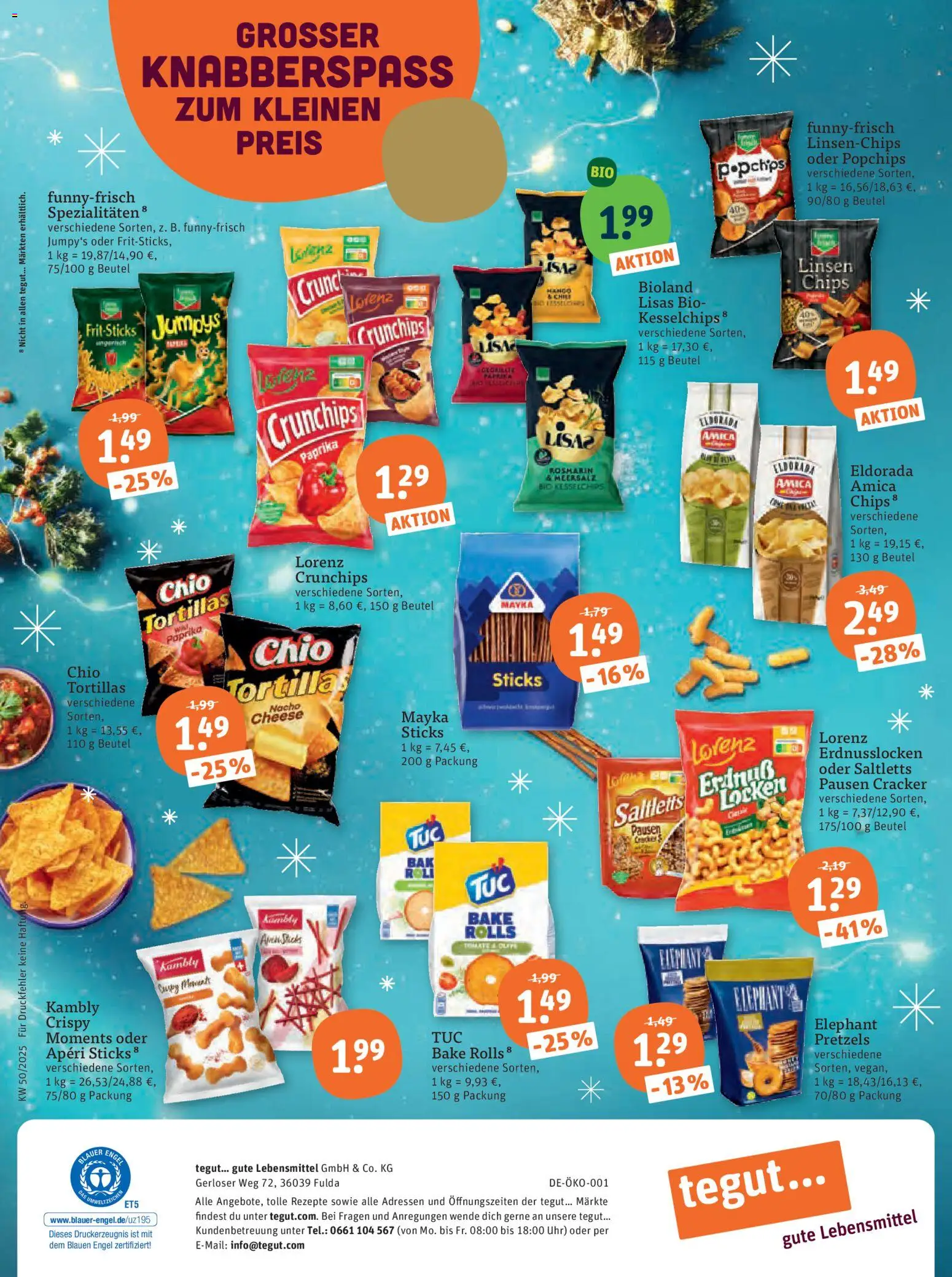 Tegut Prospekt – gültig ab 08.12.2025 | Seite: 23