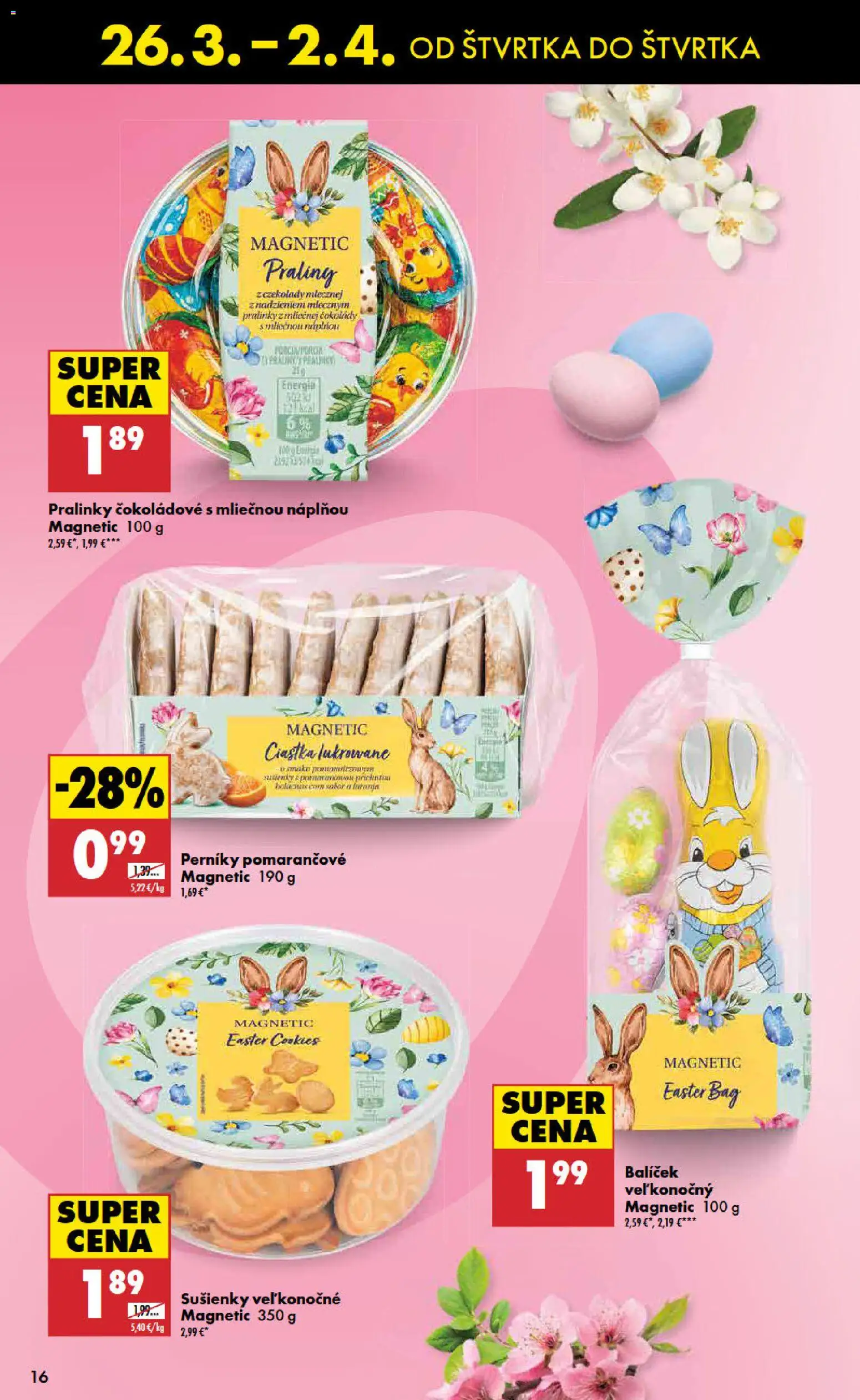 Nové Biedronka akcie – leták je platný od 26.03.2026 | Strana: 16