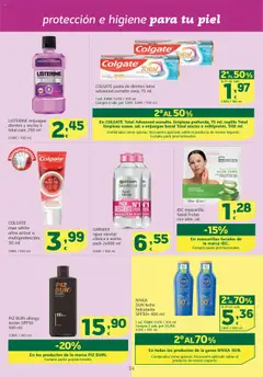 HiperDino folleto │ válido desde el 22.07.2025 | Página: 34 | Productos: Agua micelar, Enjuague bucal, Leche, Δαμάσκηνο