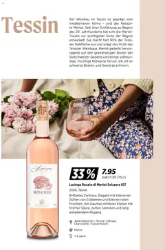 Denner Aktionen Swiss Wines DE ab 29.07.2025 | Seite: 6 | Produkte: Merlot, Gewürze, Erdbeeren