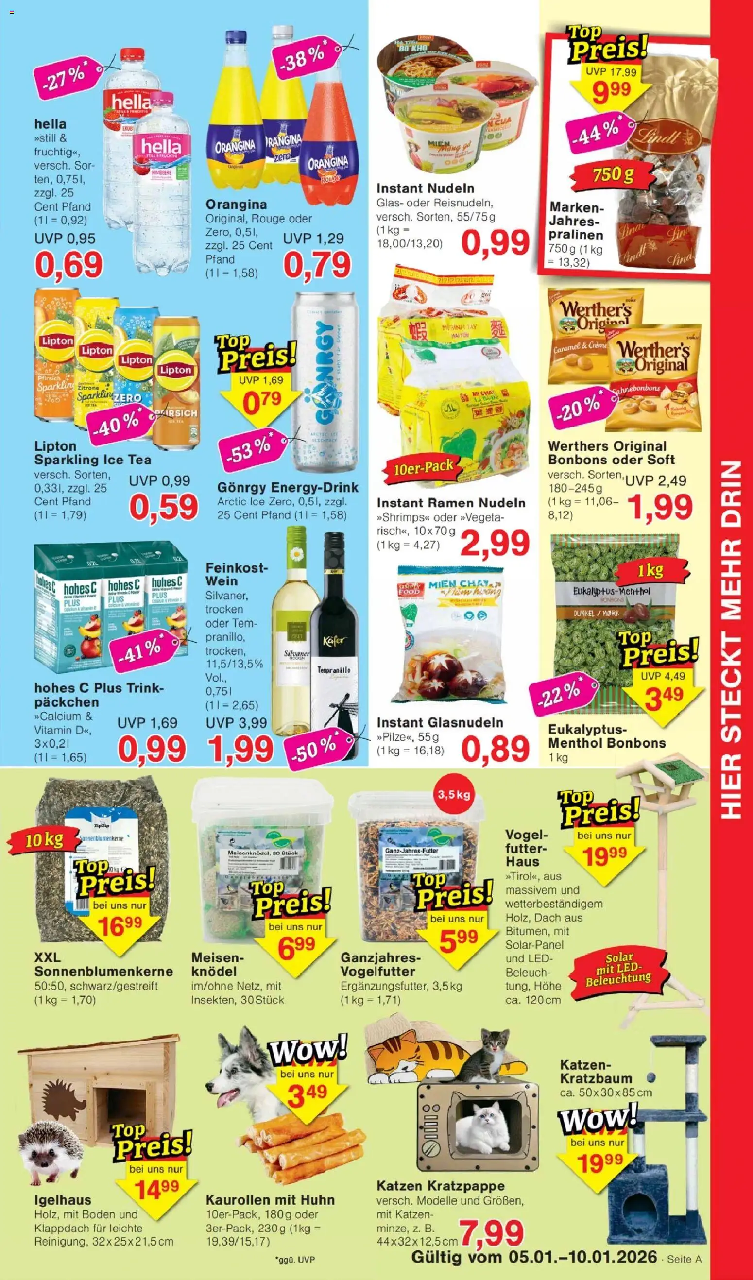 Jawoll Prospekt – gültig ab 05.01.2026 | Seite: 5 | Produkte: Hella, Zitrone, Wein, Nudeln