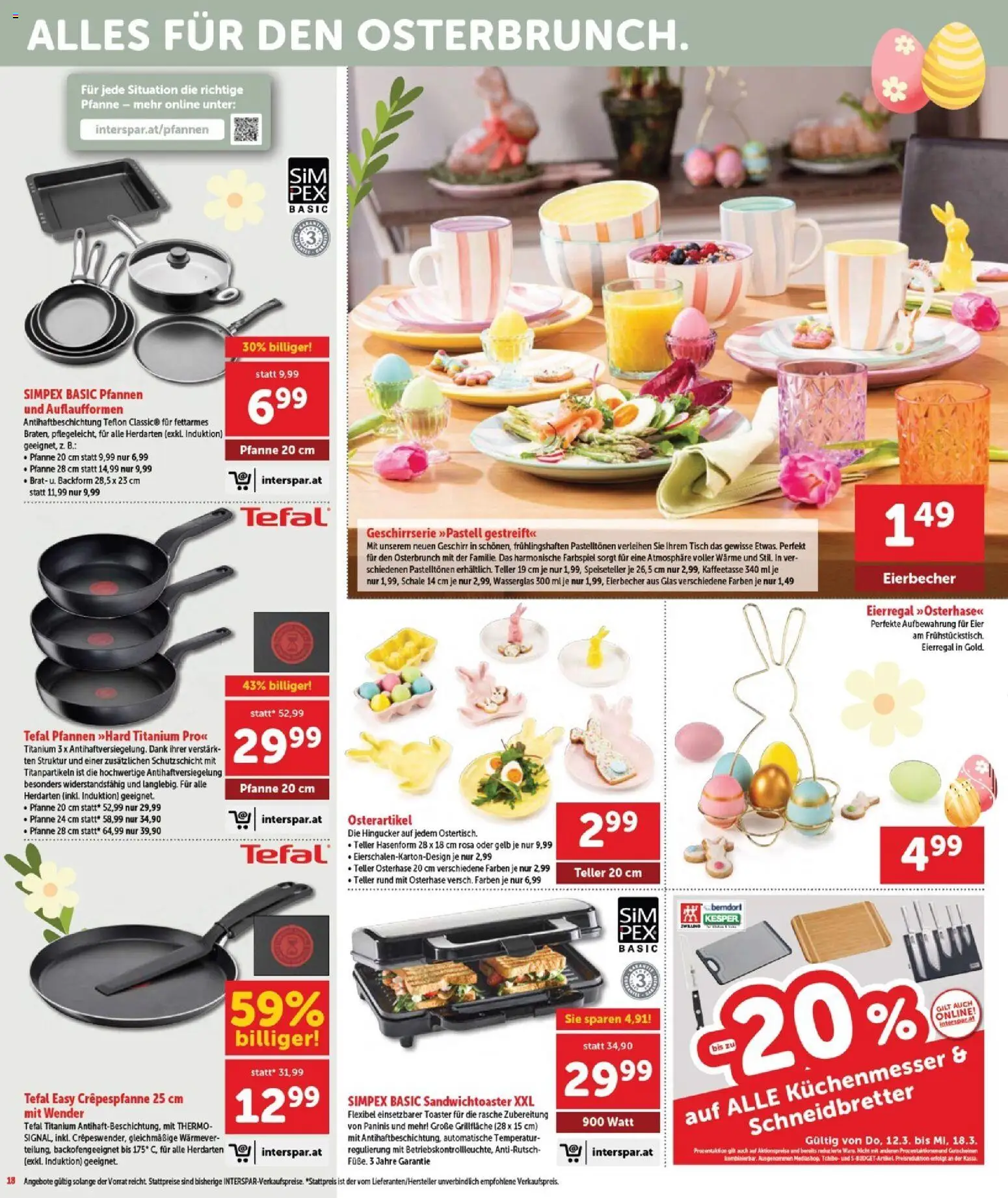 Interspar Flugblatt - Burgenland gültig ab 12.03.2026 | Seite: 18 | Produkte: Toaster, Tisch