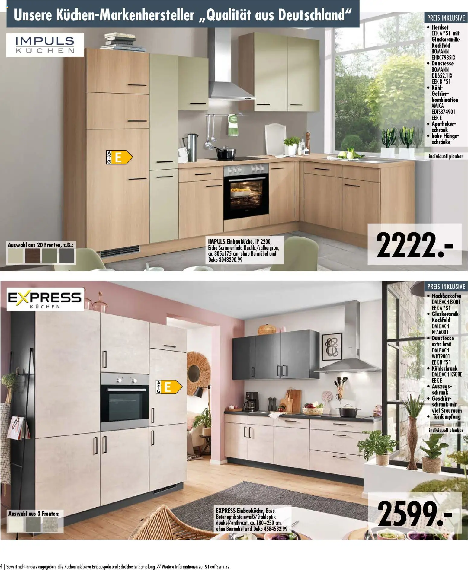 SB Möbel Boss Küchenkatalog 2026 – gültig ab 09.04.2026 | Seite: 4