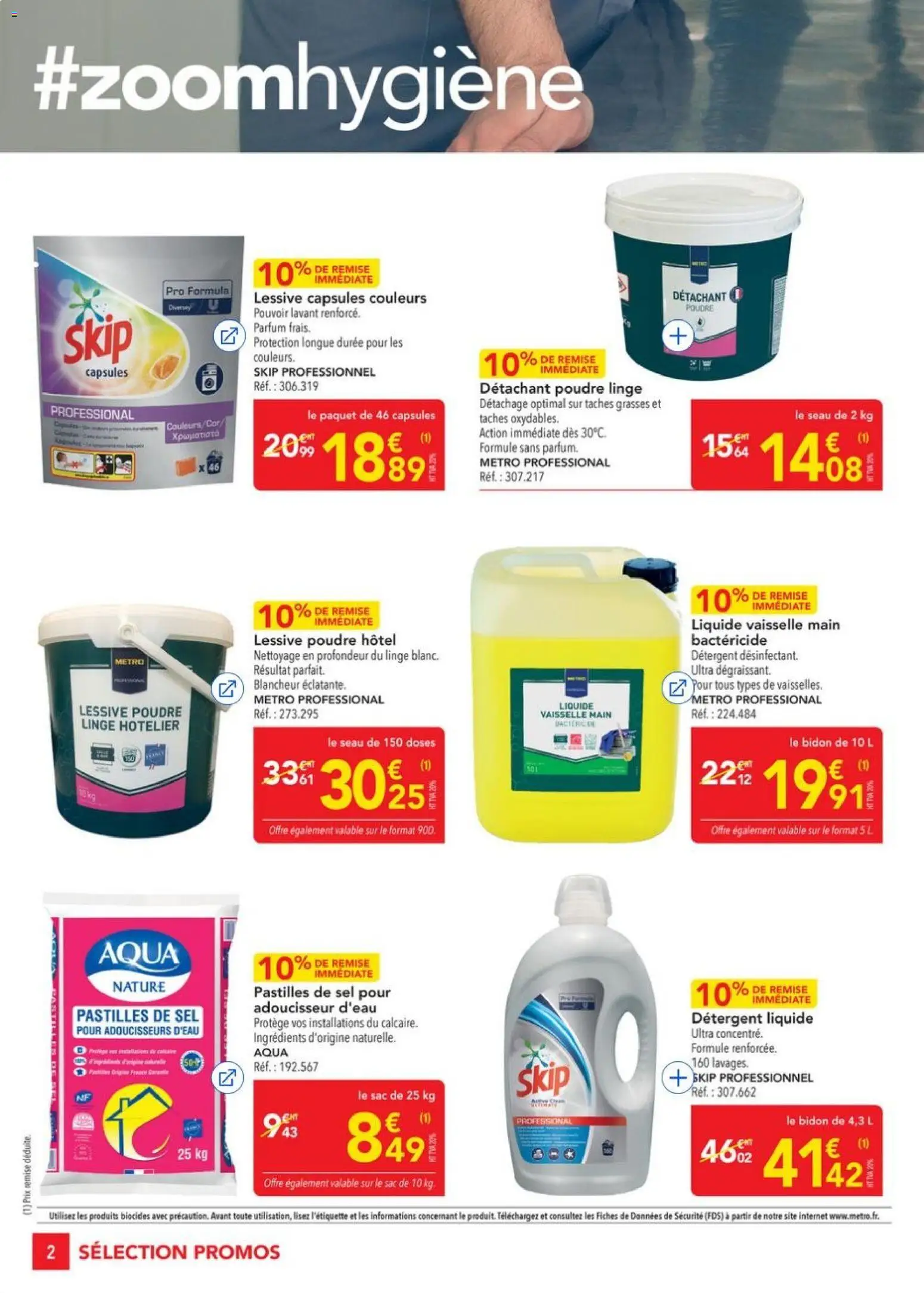 {H1} | Page: 2 | Produits: Sac, Poudre, Détergent, Lessive