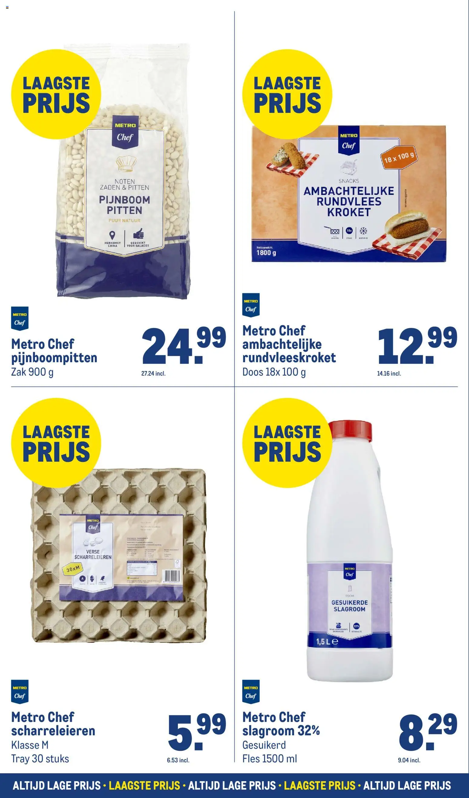 {H1} | Pagina: 46 | Producten: Noten, Slagroom, Zak, Rundvlees