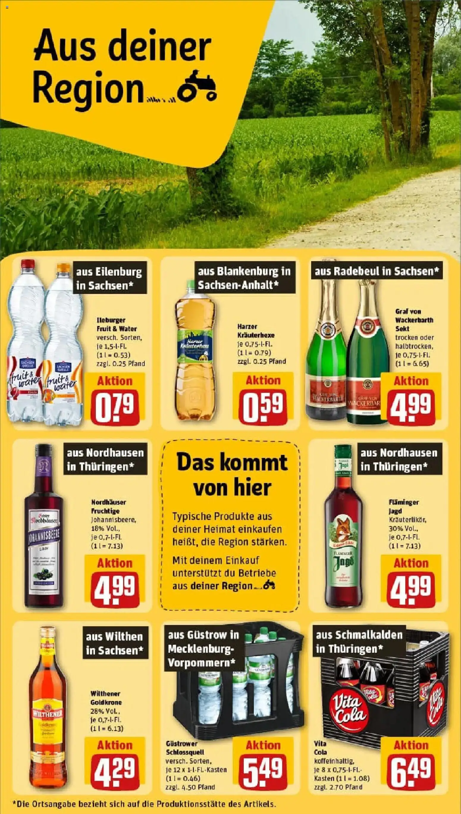 Rewe prospekt Neubukow	 – gültig ab 26.01.2026 | Seite: 22 | Produkte: Cola, Wilthener, Sekt, Vita cola
