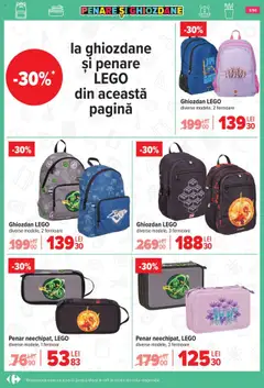 Carrefour catalog - Începe școala – valabil de la 13.08.2025 | Pagină: 4 | Produse: Raft, Ghiozdan