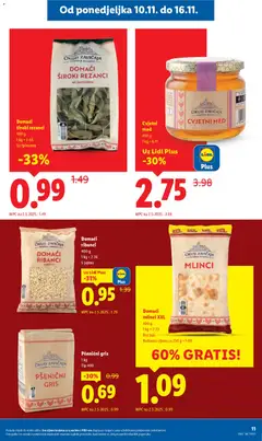 Cvjetni med, Cvjetni med, 450 g - Pregled kataloga iz trgovine Lidl, vrijedi od 10.11.2025 | Stranica: 11