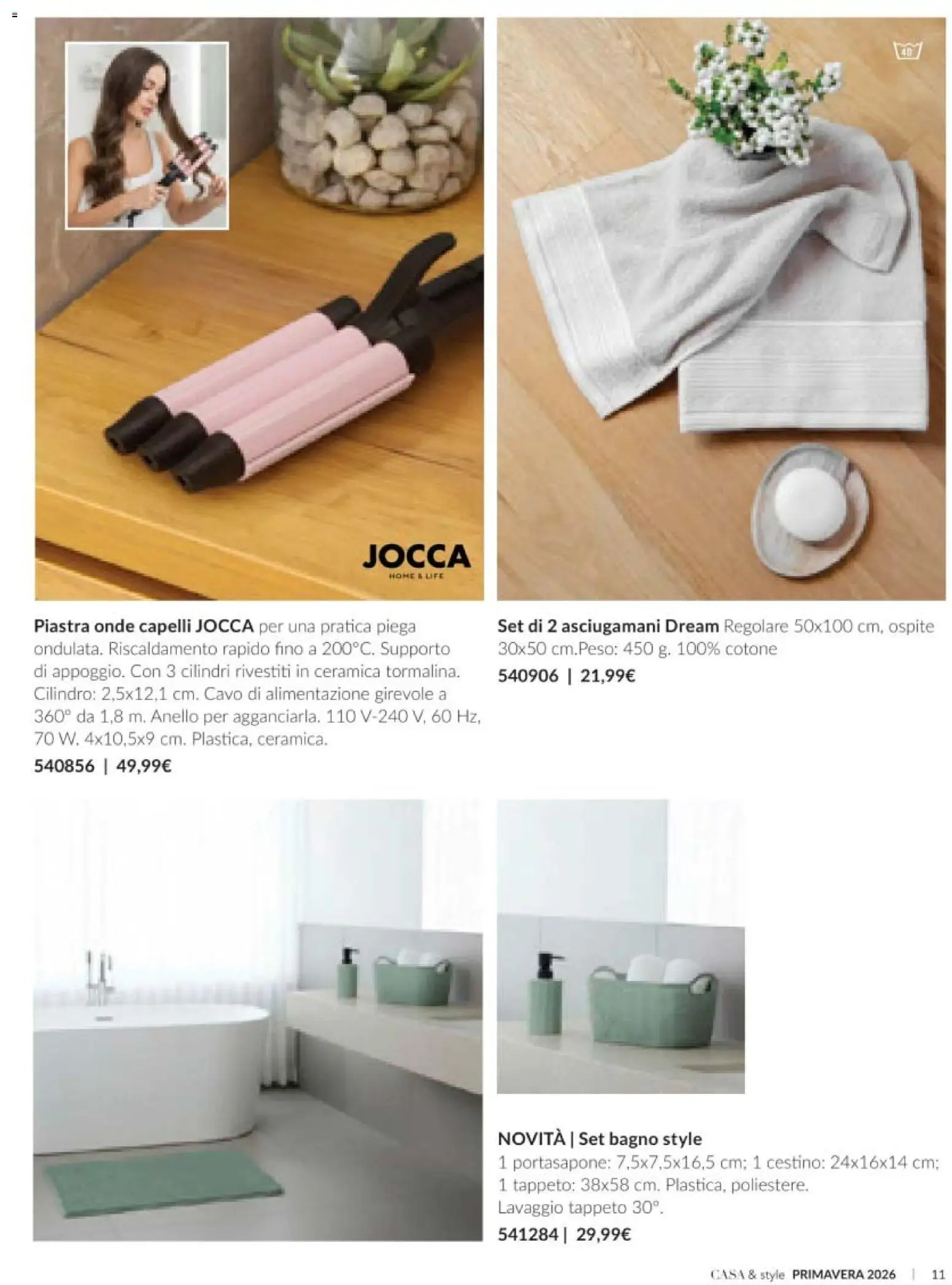 Volantino Avon del 01.04.2026 | Pagina: 11 | Prodotti: Anello, Cavo, Bagno, Cestino