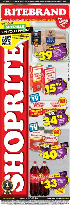 Shoprite specials catalogue – valid from 11.09.2025