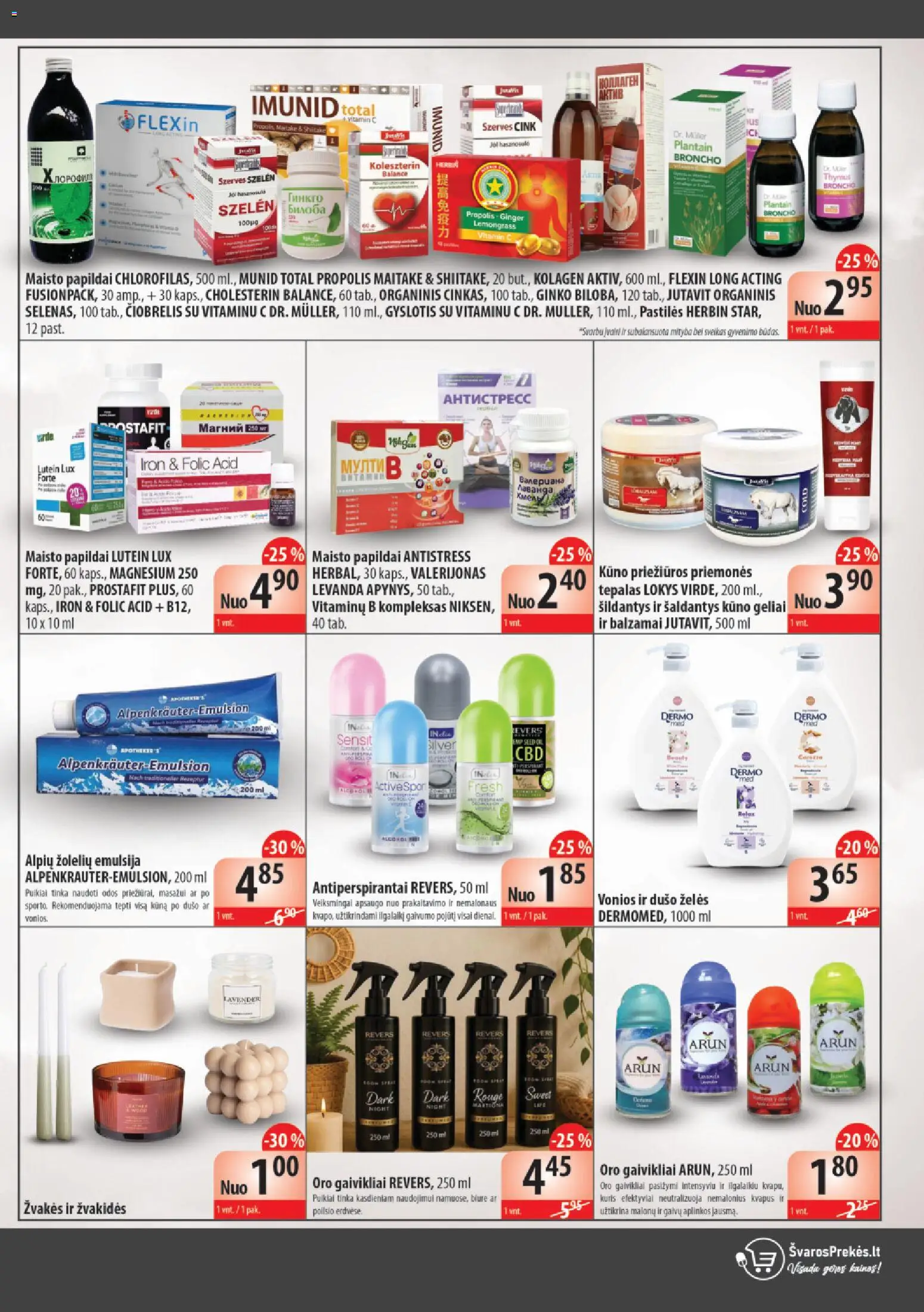 Švaros Prekés akcijos nuo 01.11.2025 | Puslapis: 2