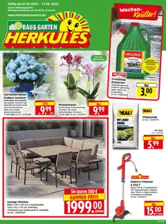 HERKULES - Bau & Garten ab 07.04.2026 gültig