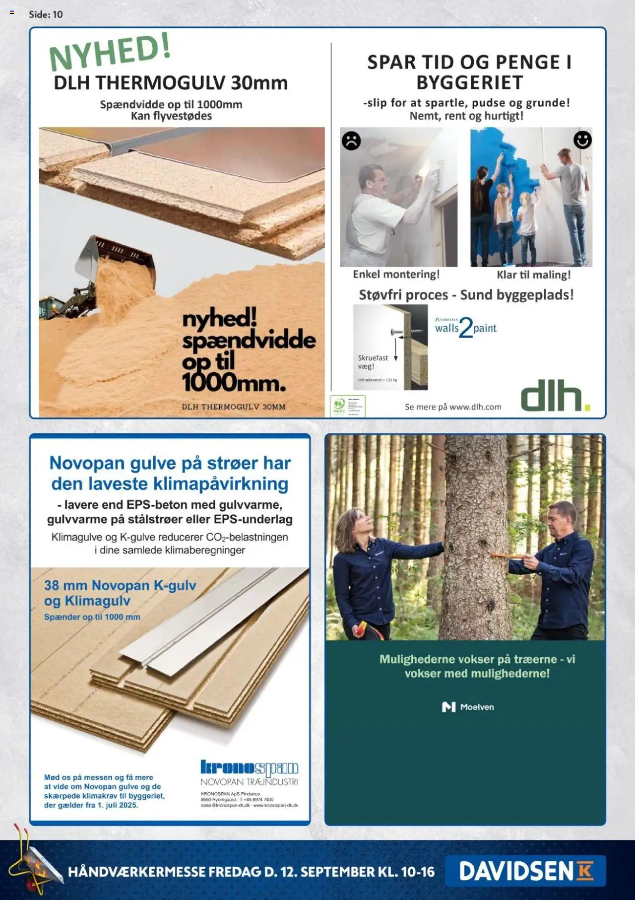 Davidsen tilbudsavis – gyldig fra 12.09.2025 | Side: 10 | Produkter: Maling