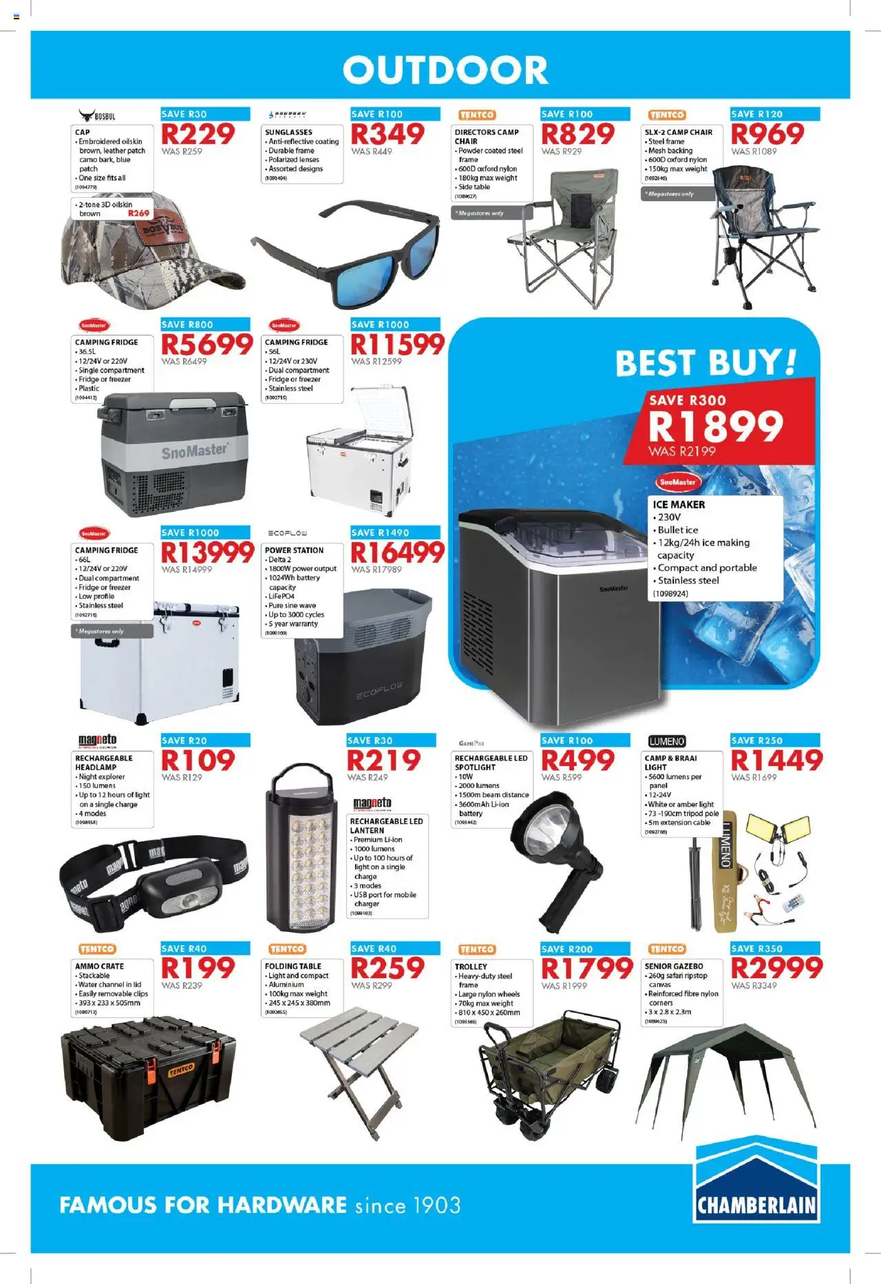 Chamberlain Spring Into Gardening │ valid from 04.08.2025 | Page: 15 | Products: Side table, Frame, Table, Fridge