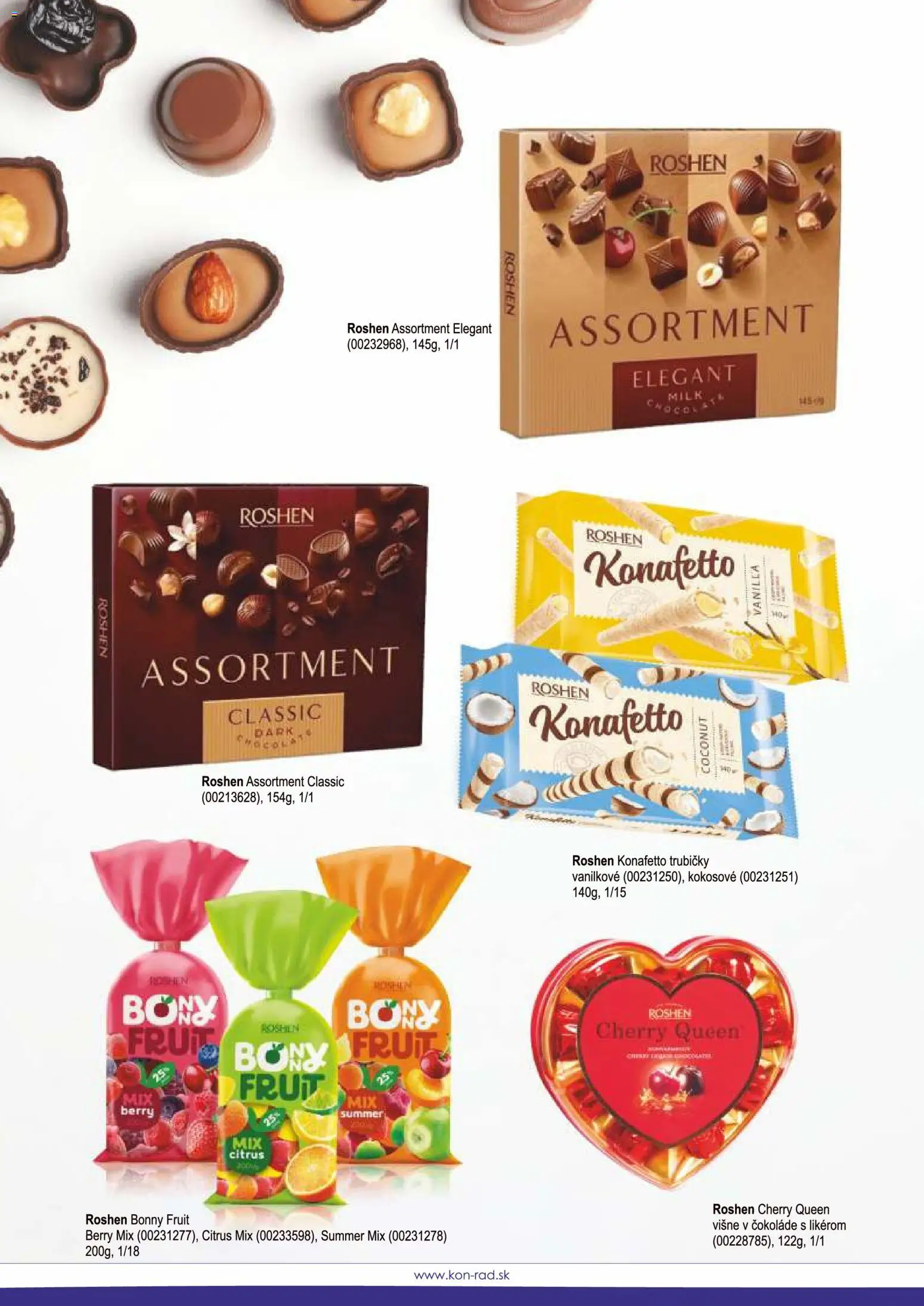Nové KON - RAD akcie – leták je platný od 08.12.2025 | Strana: 68 | Produkty: Višne