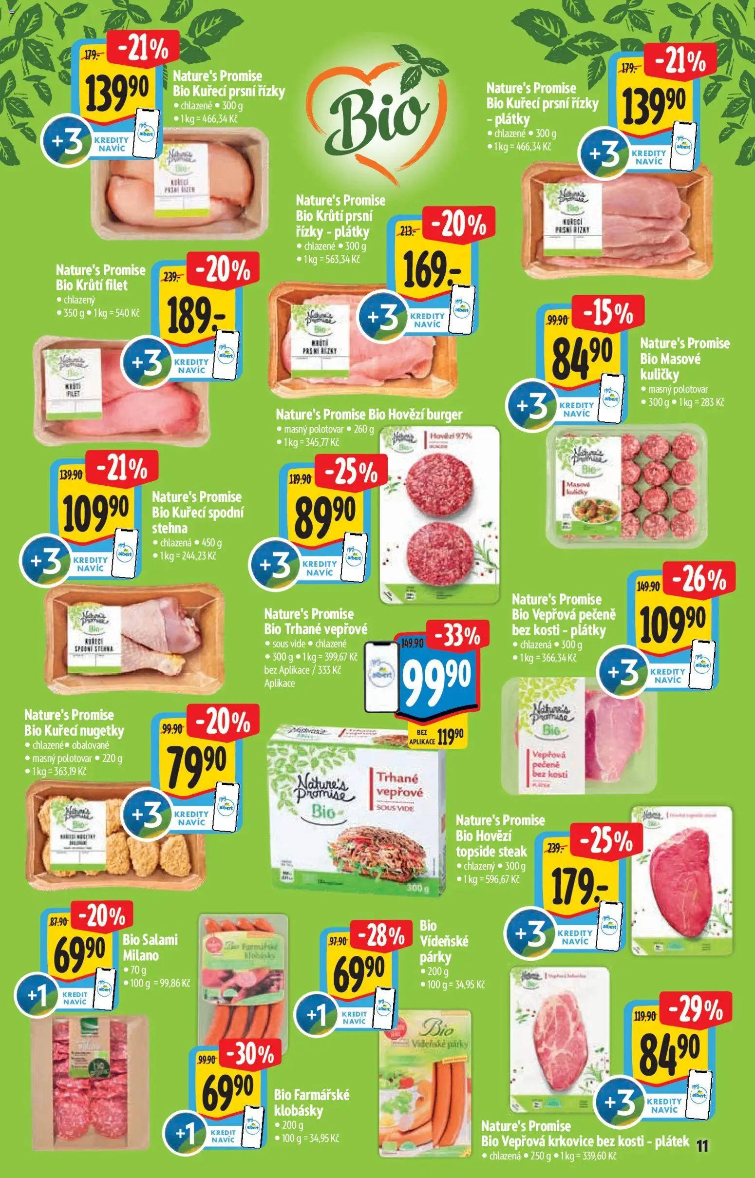 Albert katalog - Hypermarket od 14.01.2026 | Strana: 11 | Produkty: Vepřová pečeně, Vepřová krkovice bez kosti, Krkovice bez kosti, Filet