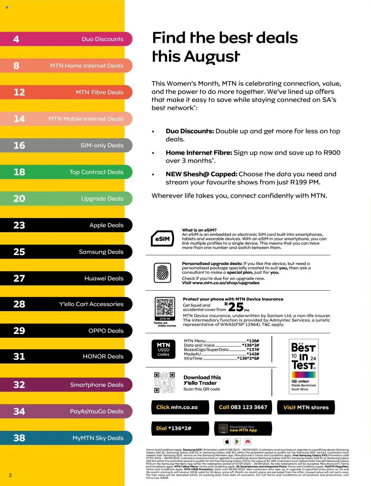 MTN Deals │ valid from 07.08.2025 | Page: 2 | Products: Data, Sim, Cover, Phone
