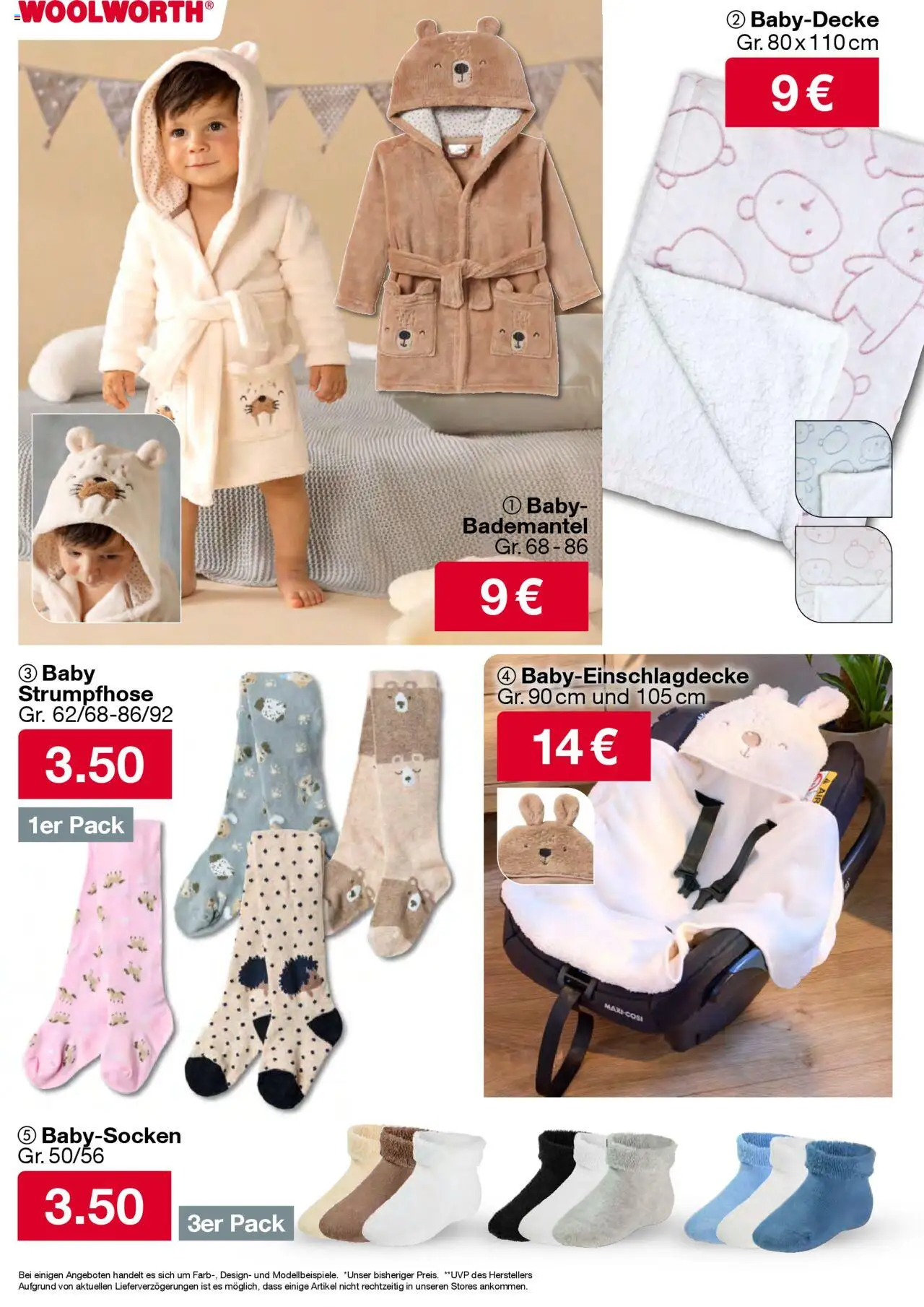 Woolworth  Flugblatt gültig ab 02.10.2025 | Seite: 29 | Produkte: Bademantel, Strumpfhose