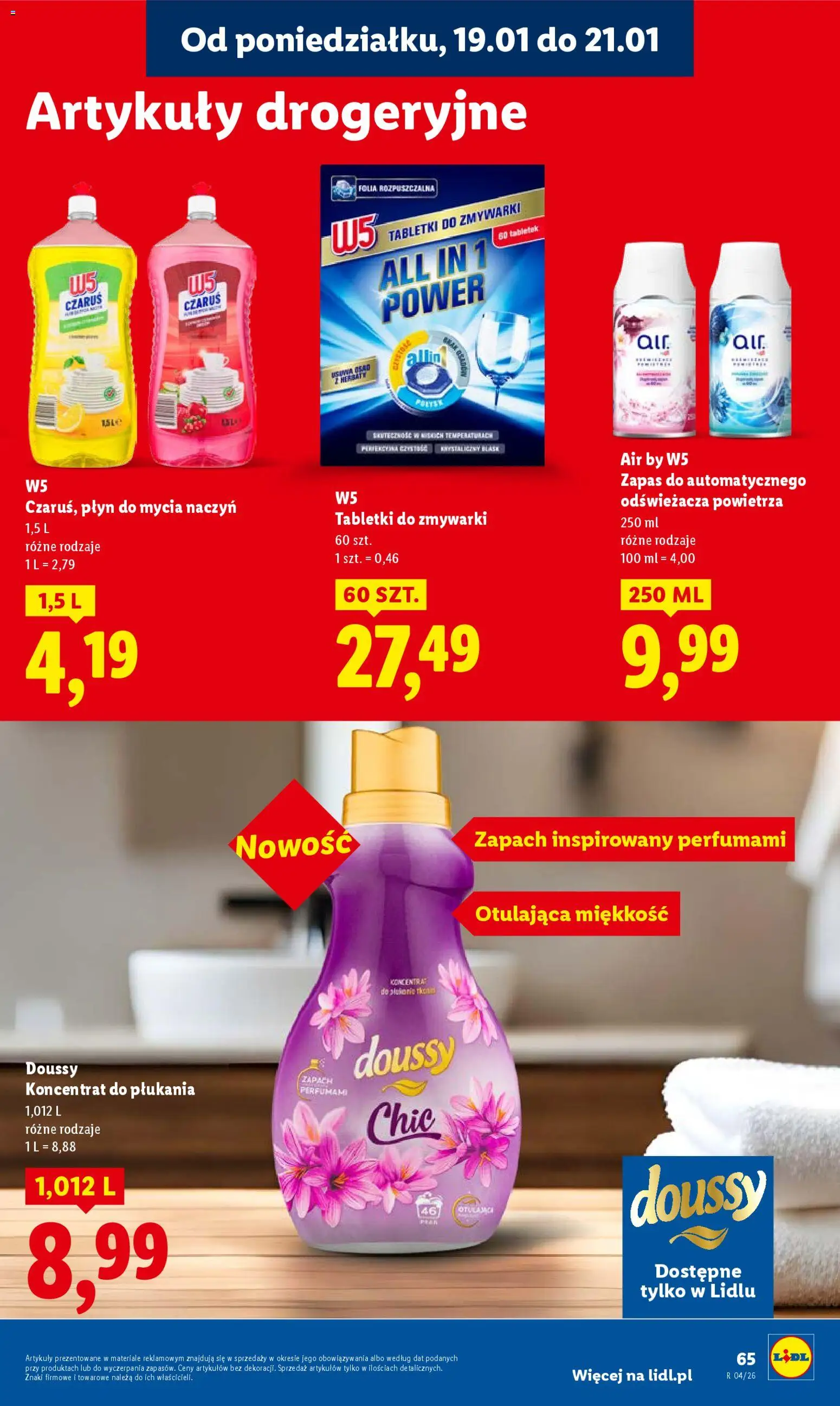 Lidl Gazetka od 19.01.2026 | Strona: 65