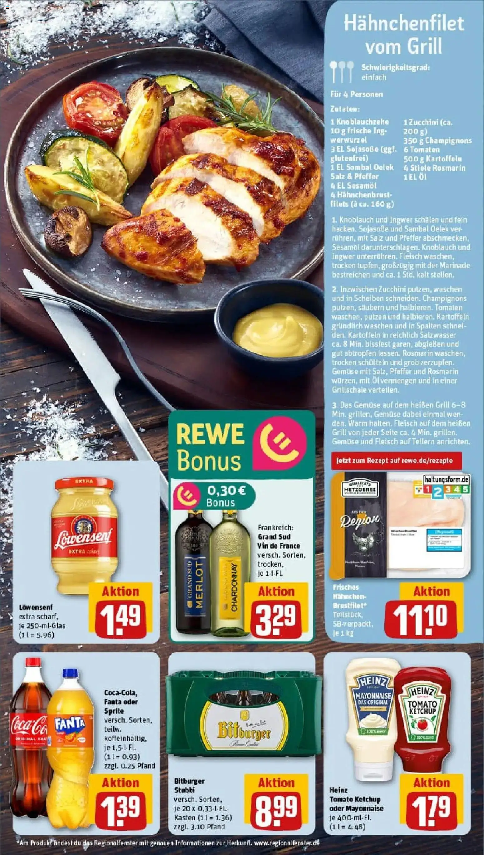Rewe prospekt Dormagen	 – gültig ab 10.11.2025 | Seite: 5 | Produkte: Bitburger, Merlot, Knoblauch, Zucchini