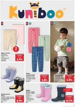 Tajice za bebe, 95% pamuk, 5% elastanska vlakna vel. 62/68-86/92 razne boje pakiranje - Pregled kataloga iz trgovine Kaufland, vrijedi od 01.04.2026 | Stranica: 5