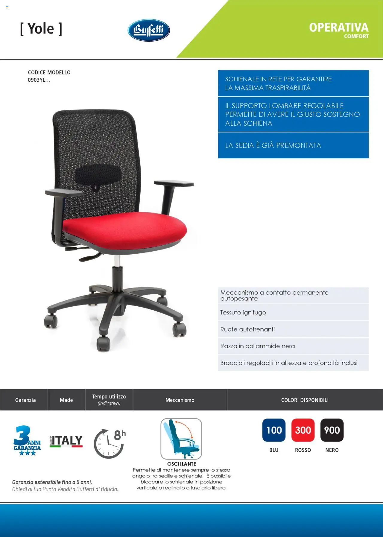 Volantino Buffetti del 28.06.2025 | Pagina: 91 | Prodotti: Braccioli, Sedia