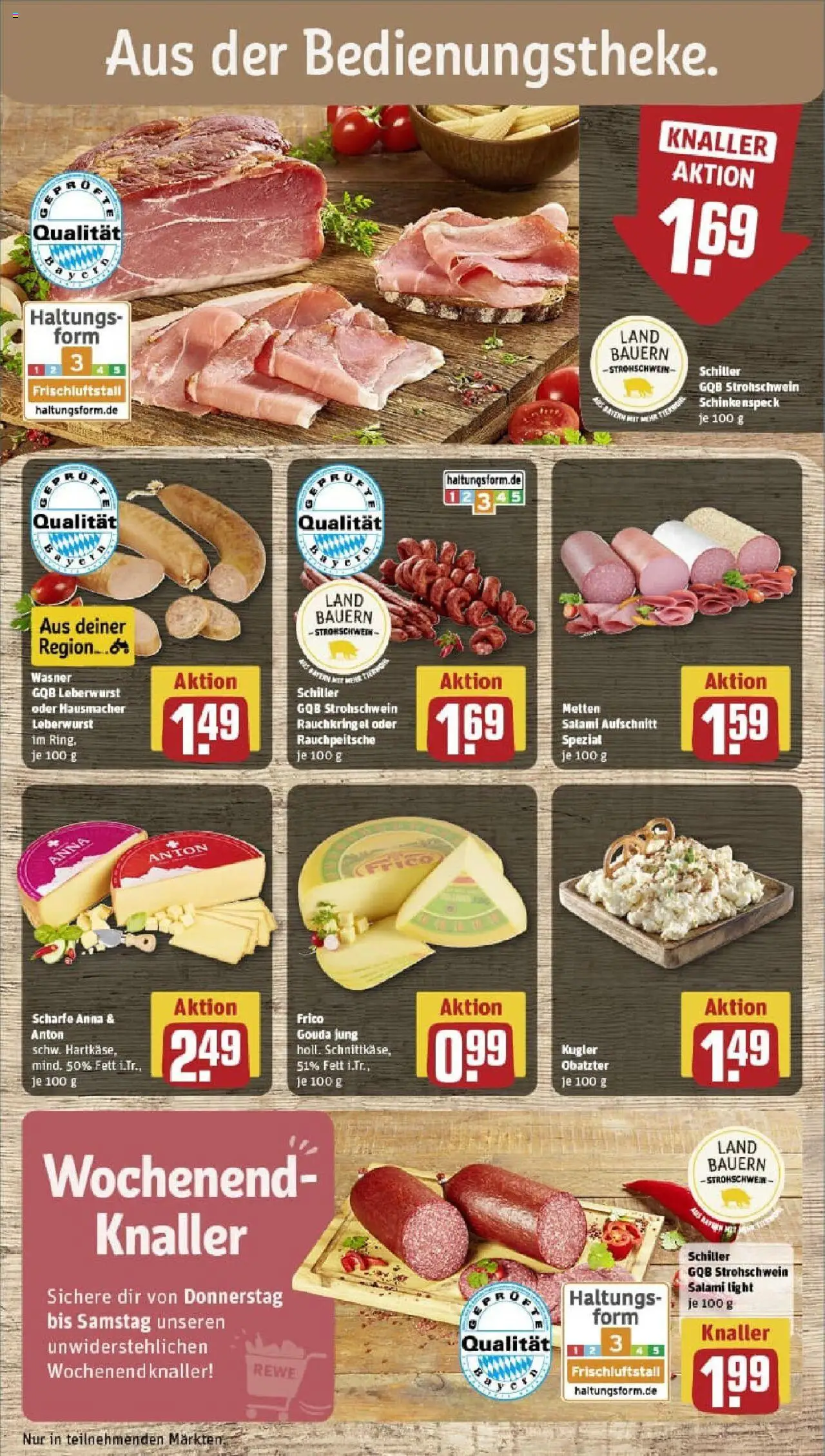 Rewe prospekt München / Milbertshofen Am Hart	 - gültig ab dem 25.08.2025 | Seite: 11 | Produkte: Gouda, Salami